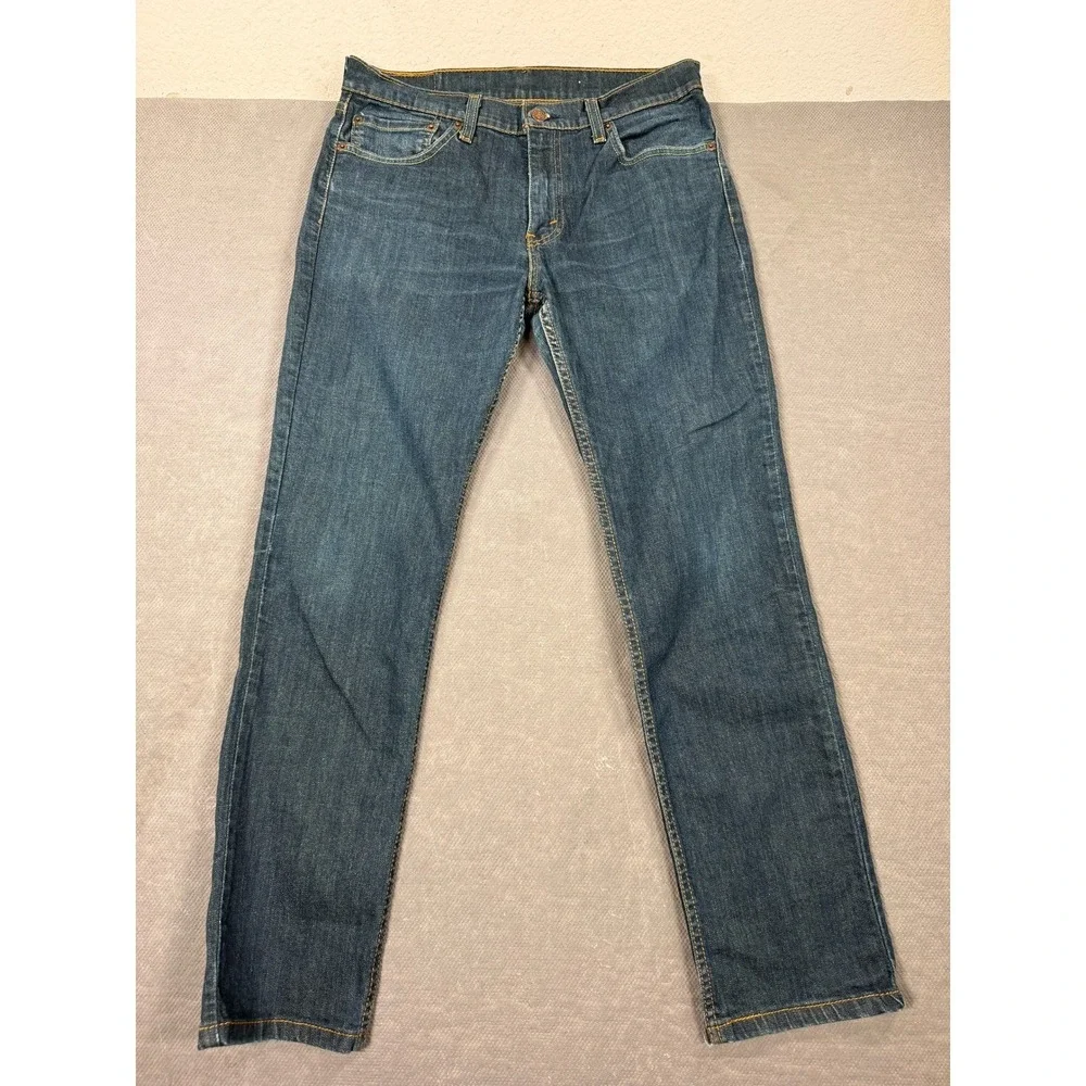 Levis 511 Slim Fit Mens Jeans Dark Wash Denim W32 L29 04511-0408